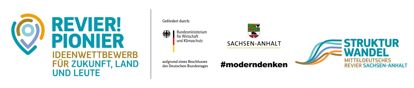 Revierpionier Logoabbinde teilnehmender Organisationen